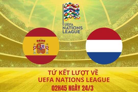 Tây Ban Nha và Hà Lan, tứ kết lượt về UEFA Nations League: Cuộc chiến cân não tại xứ bò tót