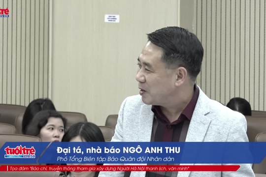 07. Đại tá, nhà báo NGÔ ANH THU - Phó Tổng Biên tập Báo Quân đội Nhân dân