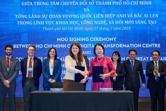 Vương quốc Anh hỗ trợ TP Hồ Chí Minh chuyển đổi số