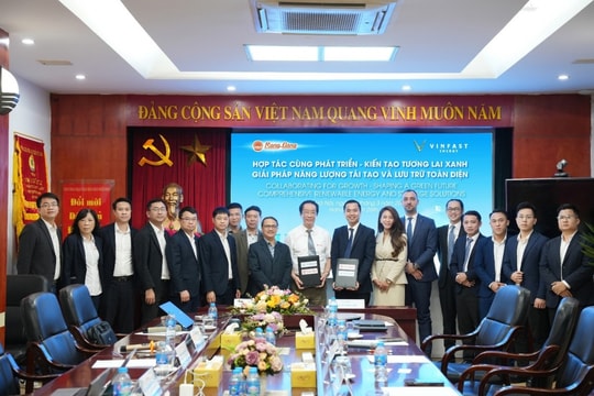 Rạng Đông và VinFast Energy hợp tác thúc đẩy chuyển đổi năng lượng bền vững tại Việt Nam