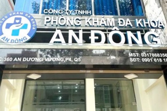 Cục Quản lý Khám, chữa bệnh (Bộ Y tế) Xác minh sai phạm tại Phòng khám Đa khoa An Đông
