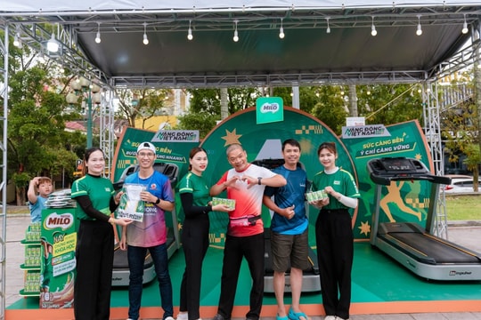 Nestlé MILO cùng Tiền Phong Marathon 2025 lan tỏa ý chí bền bỉ