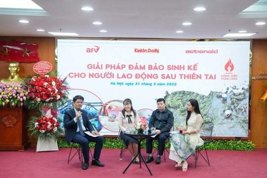 Giải pháp đảm bảo sinh kế cho người lao động sau thiên tai