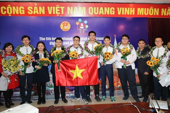37 học sinh Việt Nam thi Olympic quốc tế và khu vực năm 2025
