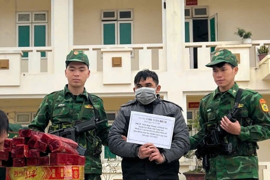 Đồn Biên phòng Cửa khẩu Chi Ma bắt 2 vụ vi phạm pháp luật