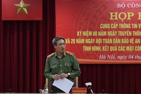 Quý I-2025, các tội nghiêm trọng, đặc biệt nghiêm trọng về trật tự xã hội giảm sâu