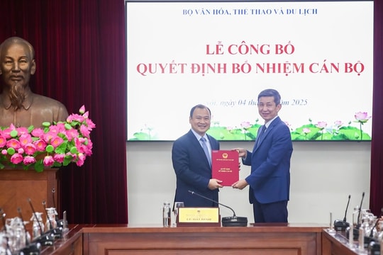 Ông Nguyễn Danh Hoàng Việt là tân Cục trưởng Cục Thể dục Thể thao Việt Nam
