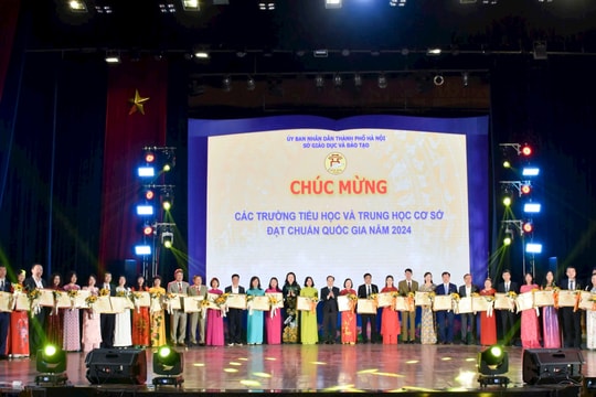 412 trường học được nhận bằng công nhận đạt chuẩn quốc gia