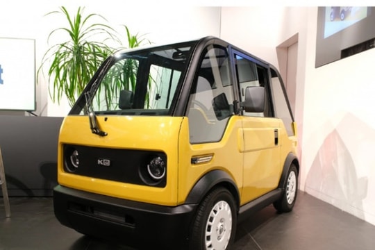 Start-up Nhật Bản ra mắt xe điện đô thị nhỏ hơn Wuling Mini EV