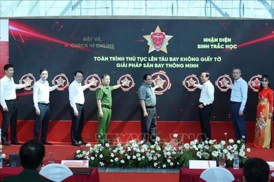 Triển khai thí điểm nhận diện sinh trắc học tại Cảng hàng không Tân Sơn Nhất