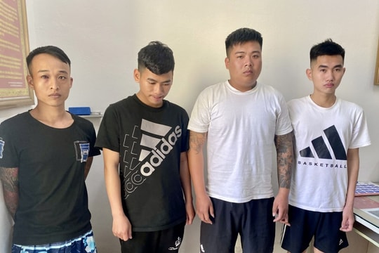 Thanh Hoá: Bắt ổ nhóm bảo kê thu tiền của những người kinh doanh tại biển Hải Tiến