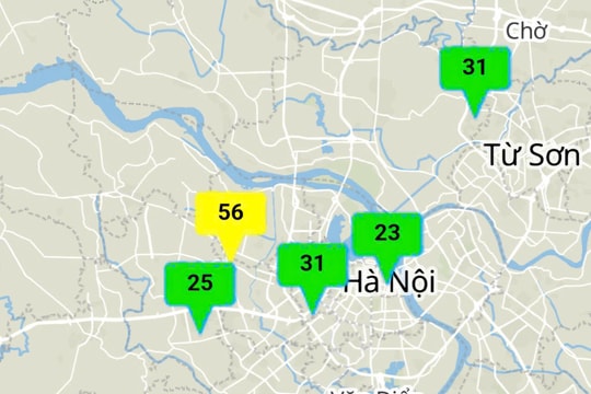 Chất lượng không khí ở Hà Nội không ảnh hưởng sức khỏe người dân