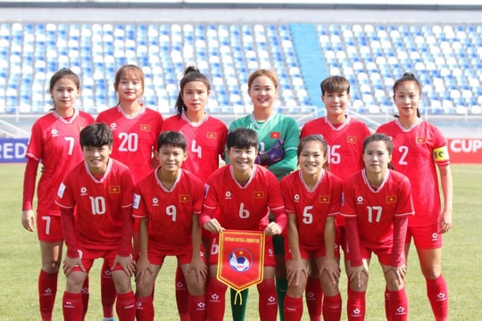 U20 nữ Việt Nam vào bảng đấu dễ thở tại giải U20 nữ châu Á 2026