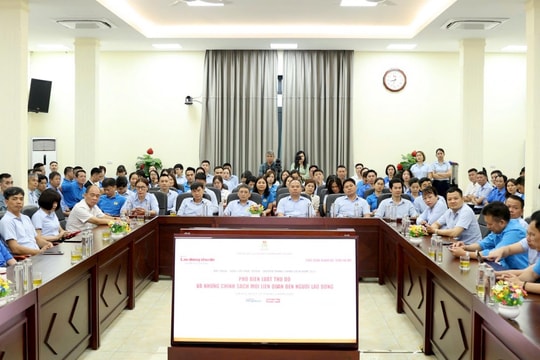 TRỰC TUYẾN: Phổ biến Luật Thủ đô và những chính sách mới liên quan đến người lao động