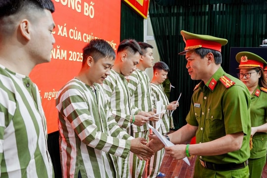 139 phạm nhân tại Hà Nội được đặc xá