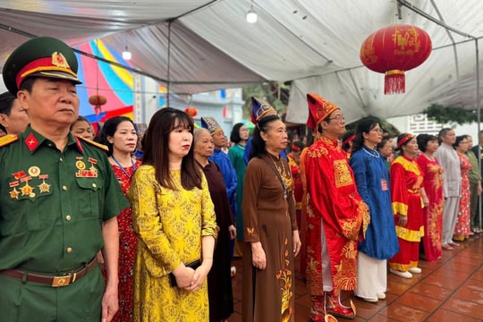 Đặc sắc lễ hội truyền thống kỷ niệm 997 năm Hội thề Trung hiếu đền Đồng Cổ