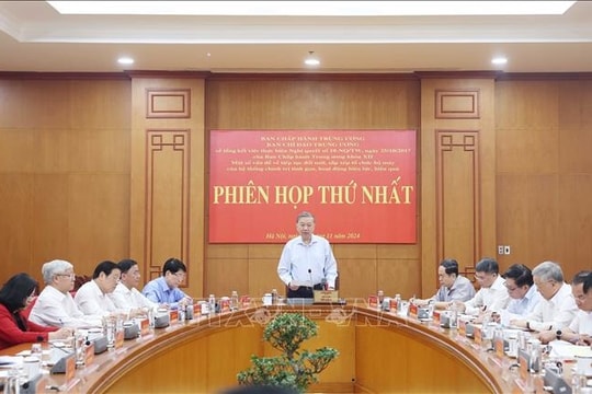 Tinh gọn bộ máy: Những nhiệm vụ trọng tâm trong tháng 5-2025