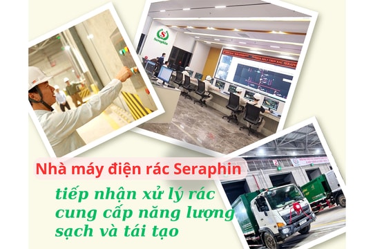 Nhà máy điện rác Seraphin bắt đầu tiếp nhận xử lý rác, cung cấp năng lượng tái tạo