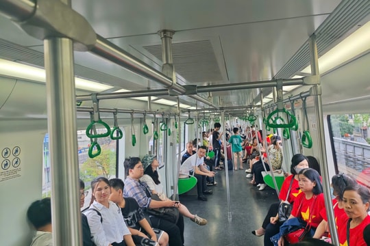 2 tuyến đường sắt đô thị của Hà Nội đông khách trong 2 ngày nghỉ lễ