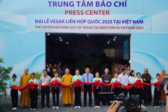 TP Hồ Chí Minh: Hơn 2.700 đại biểu tham gia Đại lễ Vesak Liên hợp quốc năm 2025