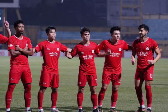 CLB Thể Công Viettel thắng đậm trong ngày ra mắt HLV Popov