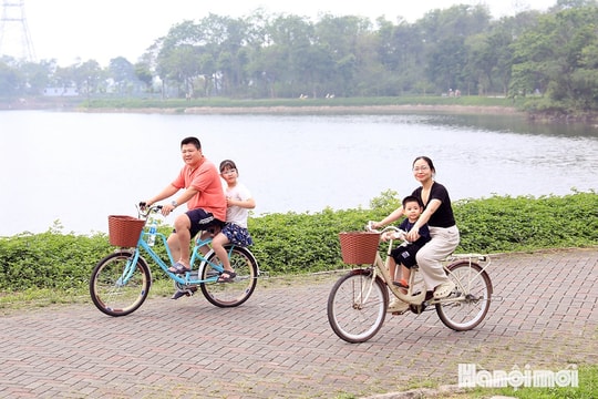 Kỳ nghỉ yên bình tại Công viên Yên Sở