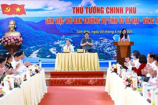Thủ tướng Phạm Minh Chính: Phát triển Côn Đảo sáng, xanh, sạch, đẹp, hiện đại tầm quốc tế