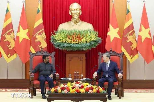Tổng Bí thư Tô Lâm : Việt Nam mong muốn đồng hành và hợp tác với Sri Lanka