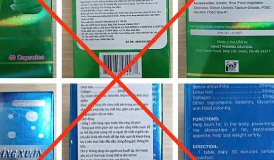 Bộ Y tế Tháo gỡ quảng cáo 2 loại thực phẩm chức năng chứa chất cấm sibutramine