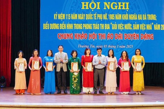 Nhiều phong trào thi đua yêu nước của người lao động huyện Thường Tín