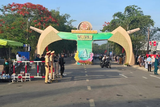 Công an TP Hồ Chí Minh triển khai phương án phục vụ Đại lễ Phật đản Vesak 2025