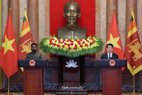 Việt Nam và Sri Lanka cam kết thúc đẩy hợp tác theo hướng rộng mở và đột phá hơn