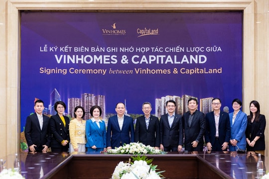 CapitaLand Development mở rộng quy mô tại Việt Nam, hợp tác chiến lược cùng Vinhomes và ra mắt dự án The Fullton trị giá 800 triệu USD