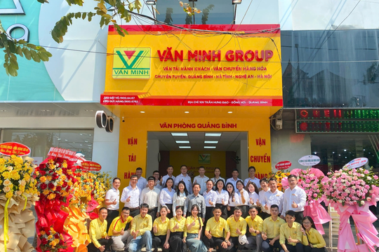 Công ty Văn Minh khai trương tuyến mới Quảng Bình - Hà Nội
