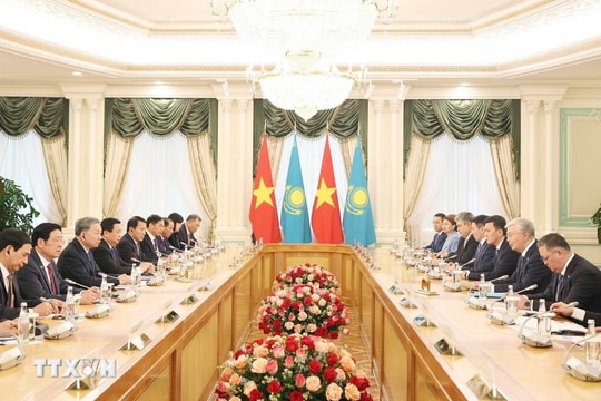 Nâng cấp quan hệ Việt Nam - Kazakhstan lên Đối tác chiến lược