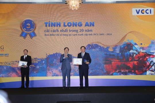 Long An: Top 2 địa phương cải cách mạnh nhất theo PCI 2005–2024