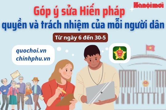 Góp ý sửa Hiến pháp: Dễ dàng, minh bạch, mọi người dân đều có thể tham gia
