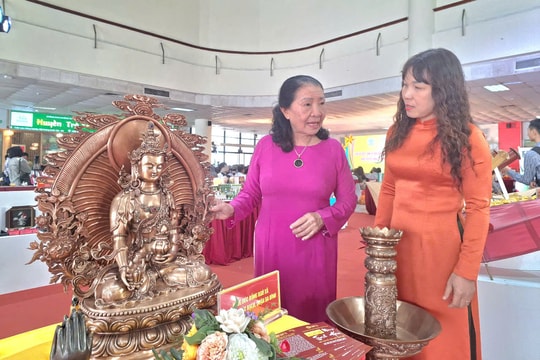 Tinh hoa đúc đồng Ngũ Xã góp mặt trong sản phẩm OCOP Thủ đô