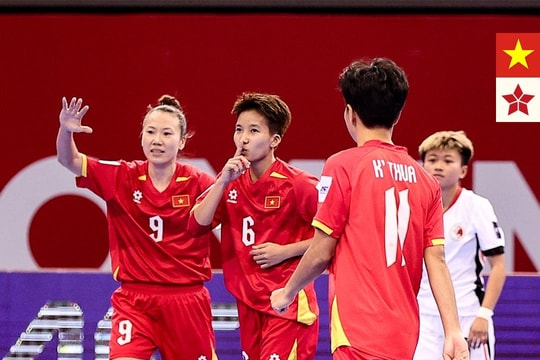 Tuyển futsal nữ Việt Nam thắng đậm Hồng Kông ở trận ra quân Vòng chung kết châu Á