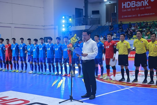Khởi tranh Giải Futsal HDbank vô địch quốc gia 2025 giai đoạn hai