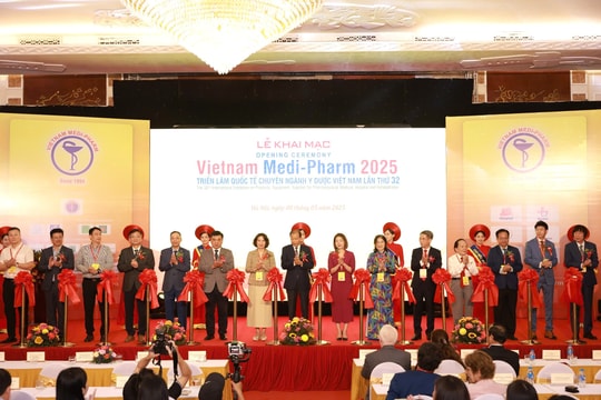 Lần thứ 32 tổ chức Triển lãm Quốc tế chuyên ngành Y dược Việt Nam