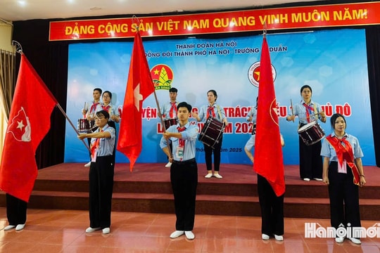 Khai mạc Trại huấn luyện kỹ năng phụ trách thiếu nhi Thủ đô năm 2025