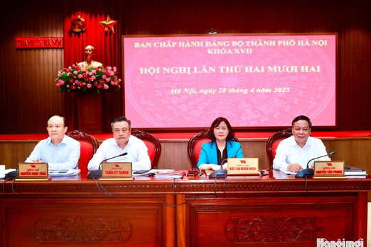 Thành ủy Hà Nội kiện toàn nhân sự 3 tiểu ban chuẩn bị phục vụ Đại hội