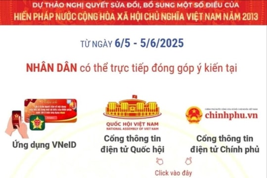 Nhân dân có thể góp ý sửa đổi Hiến pháp như thế nào?