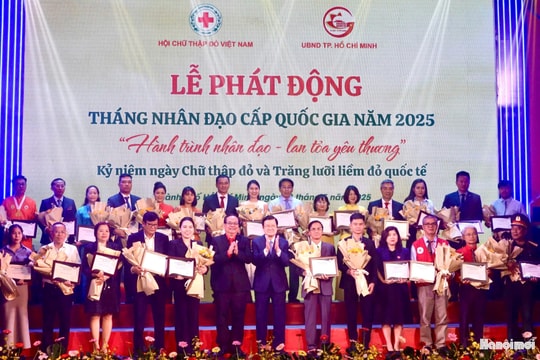 Hội Chữ thập đỏ Việt Nam đặt mục tiêu trợ giúp ít nhất 1,2 triệu lượt người trong năm 2025