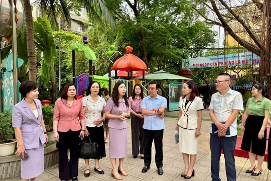 Mô hình giáo dục chất lượng cao của Thủ đô hướng trẻ em tư duy tích cực