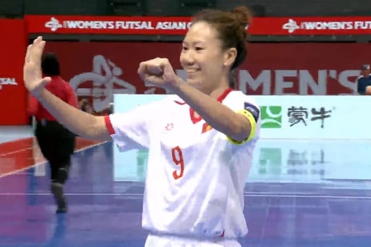 Thắng đậm Philippines, tuyển futsal nữ Việt Nam giành vé sớm vào tứ kết giải châu Á