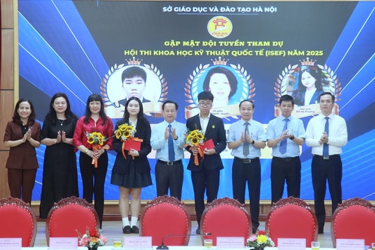9 dự án của học sinh Việt Nam dự thi khoa học kỹ thuật quốc tế