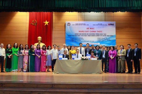 Học viện Hành chính và Quản trị công Bước tiến chiến lược nâng cao chất lượng giáo dục