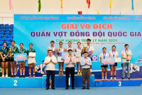 Quần vợt Hà Nội: Hướng đến mục tiêu xa hơn